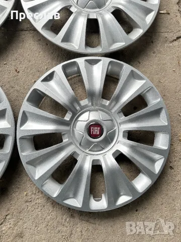 4 броя оригинални тасове за Fiat Tipo 16, снимка 2 - Аксесоари и консумативи - 49886351