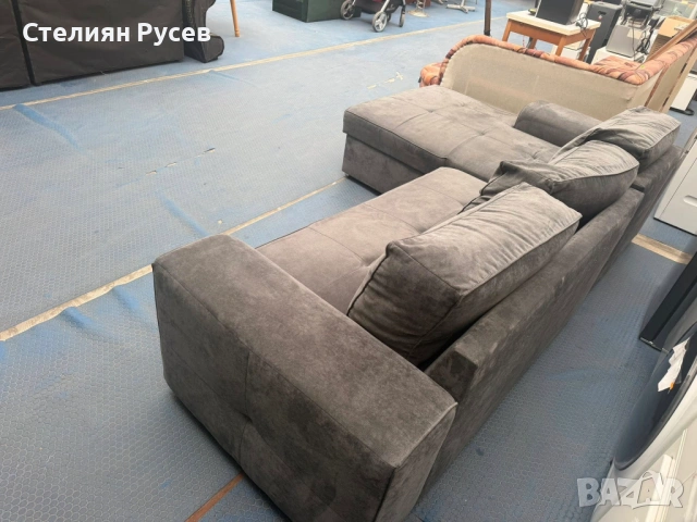110411   ъглов холов разтегалтелен диван 170/270 см -цена 312.93 лв или160  евро smr  - разтегателен, снимка 2 - Дивани и мека мебел - 54166790