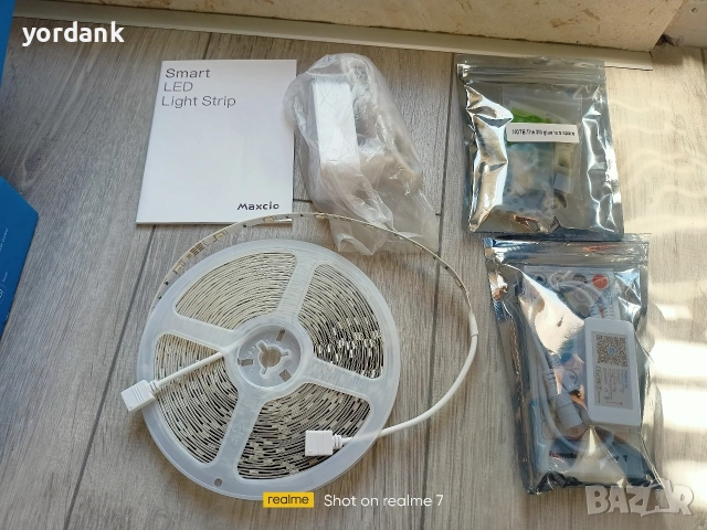 Maxcio WiFi RGB LED лента 10 метра комплект, снимка 3 - Лед осветление - 53562152