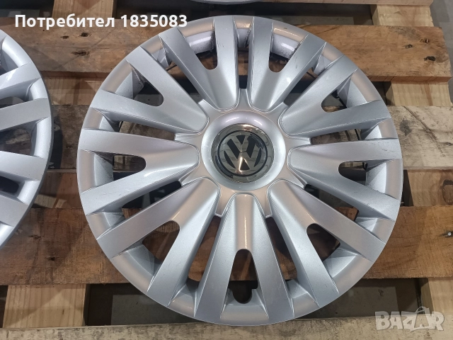 Оригинални тасове VW 15 цола, снимка 4 - Аксесоари и консумативи - 52705107
