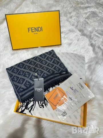 шал в  кутия gucci emporio armani fendi , снимка 7 - Шалове - 50746826