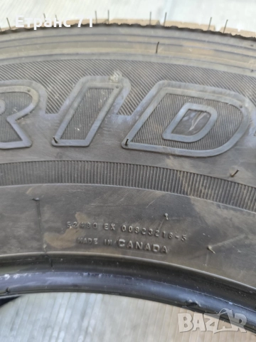 Гуми Bridgestone 255/70 R18, снимка 5 - Гуми и джанти - 51690609
