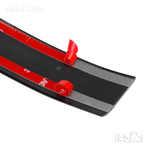 Декоративна лайсна за автомобил – черна, 5 см x 2.5 м, снимка 5 - Аксесоари и консумативи - 52131160