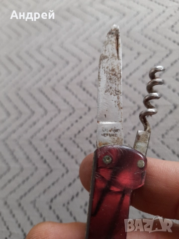 Стар джобен нож,ножче,ножка #165, снимка 5 - Колекции - 52976356