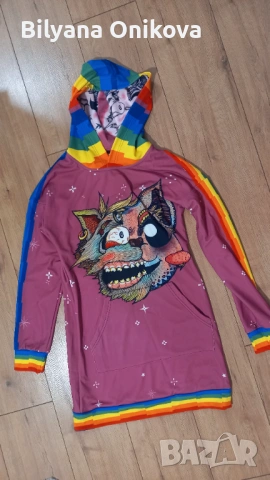 Туника / рокля с качулка Bad Inka - българска фирма и производство