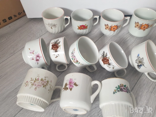 Български порцелан-чаши, снимка 2 - Чаши - 42208831