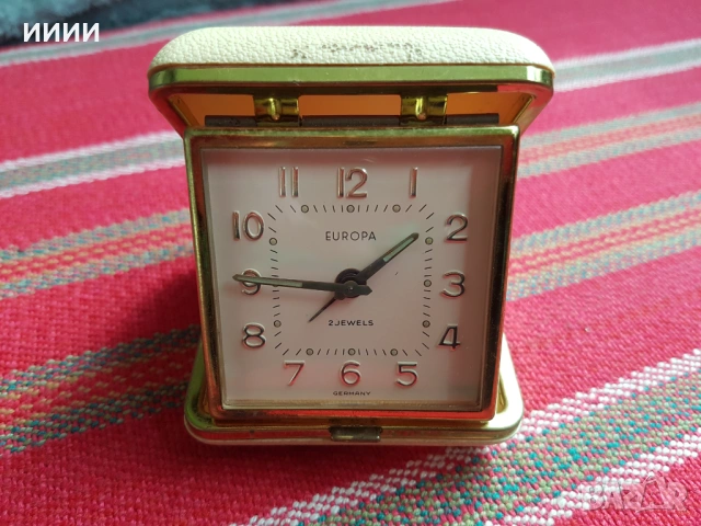 Джобен часовник будилник 