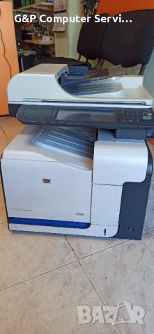 Продавам Цветен Лазерен Принтер HP Color LaserJet CM3530fs MFP ..., снимка 1 - Принтери, копири, скенери - 45219113