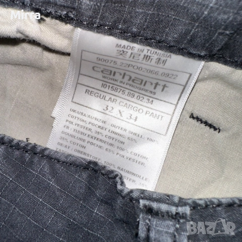 Carhartt Cargo Pants, снимка 3 - Панталони - 52045074