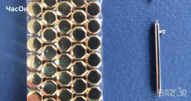 Масивна верижка с адаптери 20 / 22 мм, нова, снимка 6 - Мъжки - 49688242