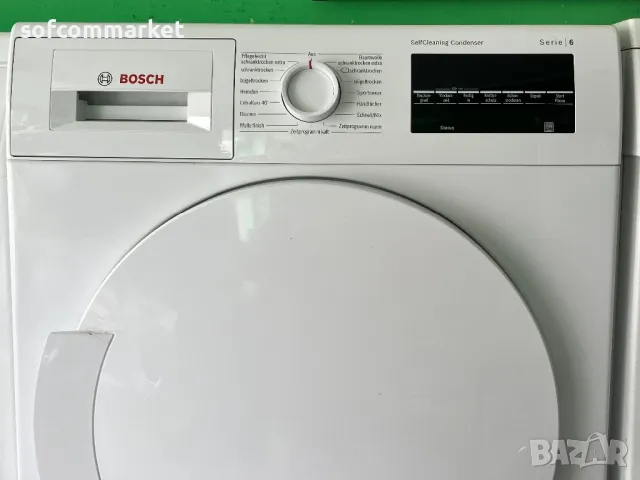 Сушилня BOSCH серия 6 с термопомпа 8 kg WTW 85430 самопoчистваща , снимка 3 - Сушилни - 47893514