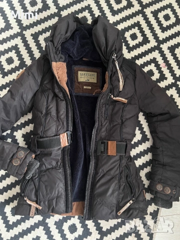 Naketano дебело зимно яке S, снимка 4 - Якета - 52193525
