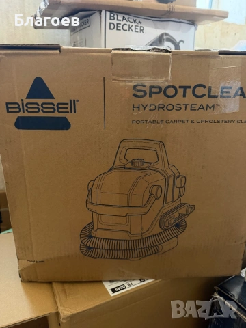 Парочистачка Bissell SpotClean HydroSteam Select, 1000 W, 4,5 м, 3 режима на почистване, снимка 2 - Прахосмукачки - 53205405