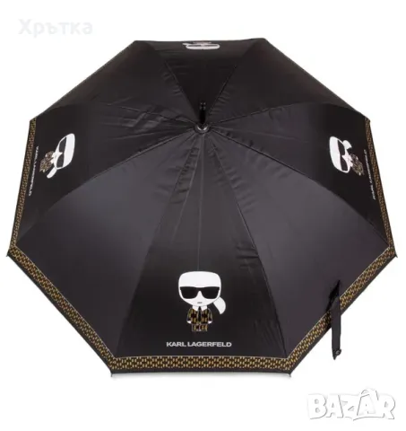 Karl Lagerfeld K/IKONIK - Оригинален чадър НОВ, снимка 1 - Други - 48269980