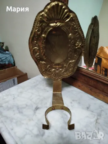 Част от стенна газена лампа