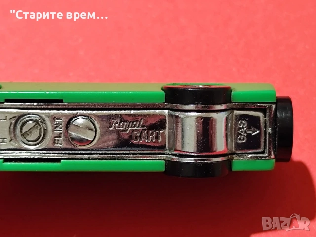 ВИНТИДЖ ЗАПАЛКА от ROYAL CART  , снимка 6 - Запалки - 54048236