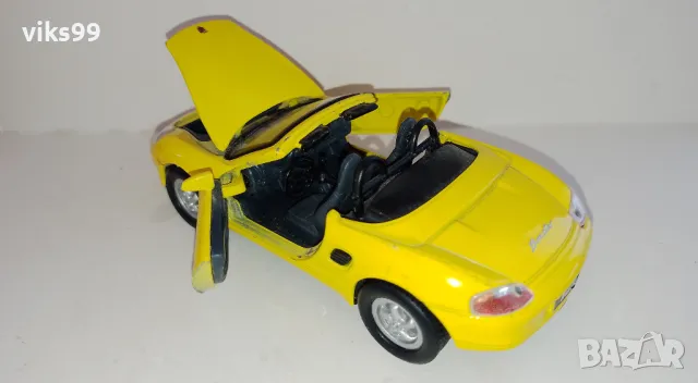 Porsche Boxster 1996 Yellow SS 5733 1:30, снимка 2 - Колекции - 48142396