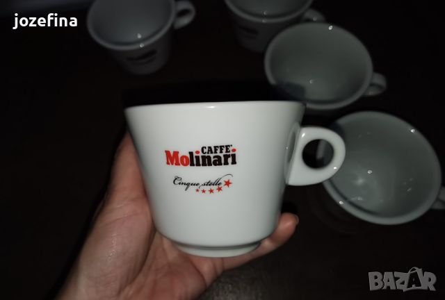 Комплект от 6 бр керамични чаши за кафе, снимка 3 - Сервизи - 46336396