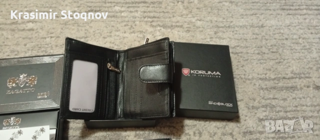 Мъжки портфейл Zagatto и Koruma и Други модели от естествена кожа., снимка 4 - Портфейли, портмонета - 53129066