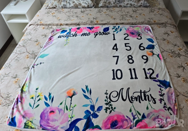 Одеяло за месечинки на бебе, снимка 13 - Спално бельо и завивки - 53970062