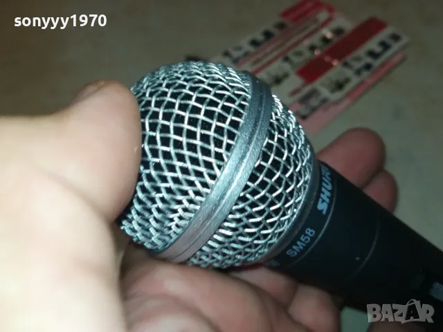 SHURE SM58 3008240837, снимка 7 - Микрофони - 47070332