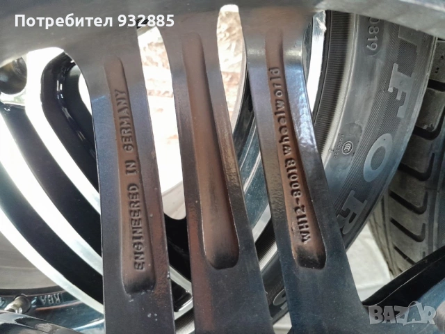 Алуминиеви джанти, снимка 7 - Гуми и джанти - 53708386