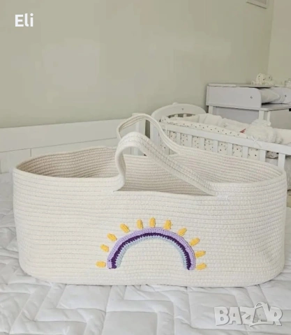 Ново кошче за бебче, ръчно изработено 