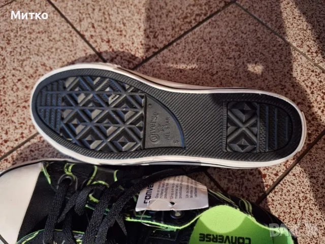 Нови кецове Converse, 37.5-38.5 (с етикет, без кутия), снимка 4 - Кецове - 50018116
