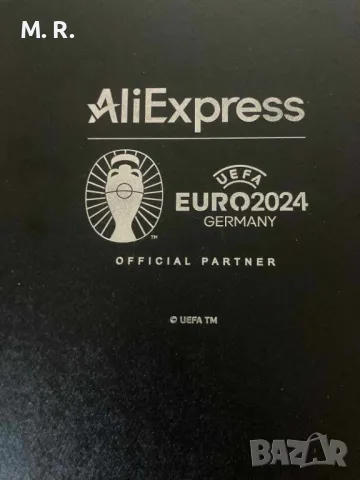 Лимитиран тефтер с химикал в кутия Uefa Euro Germany 2024 от официалния партньор AliExpress , снимка 2 - Колекции - 47242025