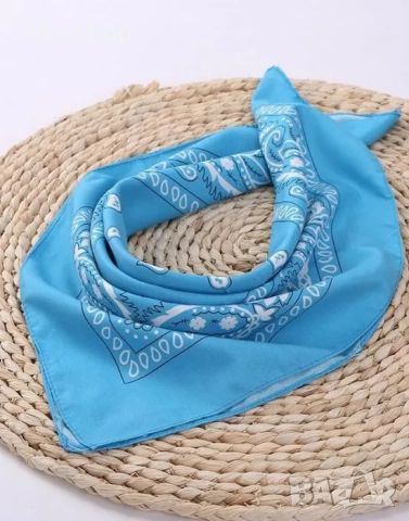 Кърпа за глава бандана Bandana в цвят тюркоаз (008), снимка 1 - Други - 46671085