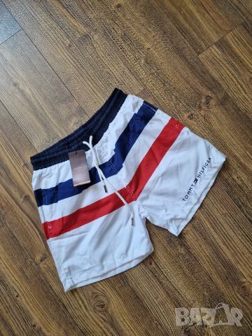 Страхотни мъжки къси шорти за плаж TOMMY HILFIGER  бански , нови, размер S,M, L,XL,2XL, 3XL , снимка 4 - Бански - 46630847