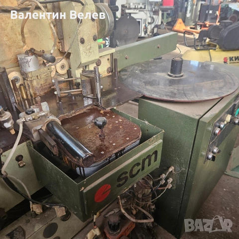 кантираща машина -SCM,точно окрайчване и прави фрези,,, снимка 12 - Други машини и части - 53604239