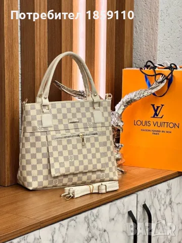 Дамски Кожени Чанти Louis Vuitton , снимка 3 - Чанти - 47009949