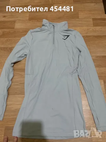 Gymshark men’s long sleeve shirt. , снимка 1 - Блузи - 48031397