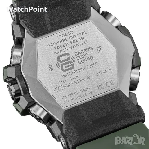 Мъжки часовник Casio G-Shock Master of G Mudmaster Triple Sensor - GWG-B1000-3AER, снимка 4 - Мъжки - 49053398