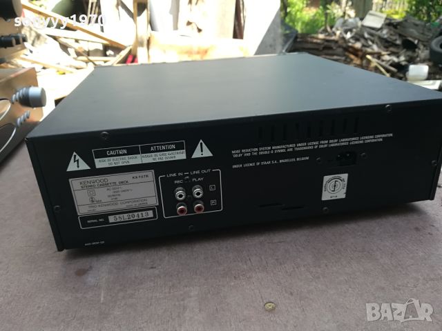 KENWOOD KX-727R DECK MADE IN JAPAN-ВНОС SWISS LNWC2304240843, снимка 9 - Декове - 45413592