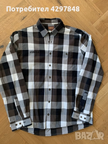 Мъжка риза Härkila, размер XL, снимка 2 - Ризи - 51799949