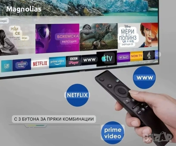 Универсално дистанционно за Samsung Smart 4K TV BN59 