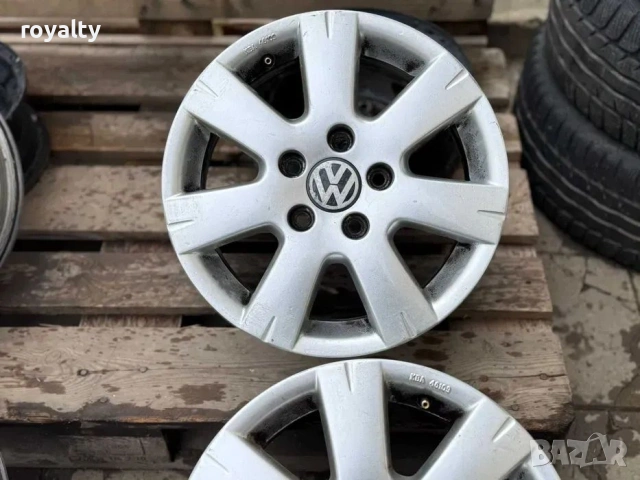 5х112 Джанти 15 Цола Фолксваген 5x112 VW Оригинални джанти ЕТ 50 J 6.5 ЦО 57.1 Без криво и заварки Ц, снимка 5 - Аксесоари и консумативи - 54010868