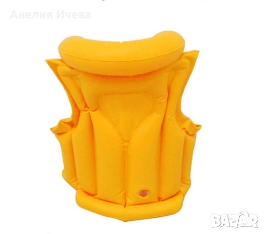 Безопасност и забавление: Детска надуваема спасителна жилетка, снимка 3 - Водни спортове - 50730615