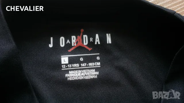 AIR JORDAN Kids T-Shirt Размер 12-13 г / 147-163 см детска тениска 23-66, снимка 9 - Детски тениски и потници - 49521236