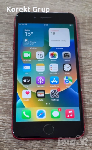 Apple iPhone 8 Plus 64GB, снимка 4 - Apple iPhone - 54235361