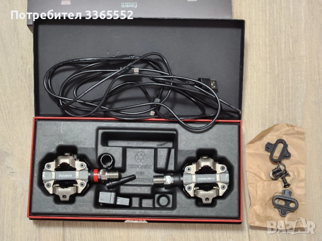 Педали Favero Assioma PRO MX-1 Powermeter Pedals, снимка 2 - Части за велосипеди - 54019625