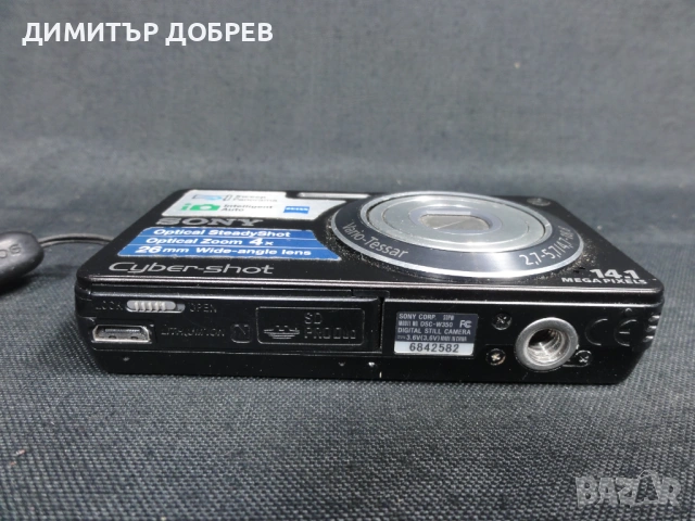 ЦИФРОВ ФОТОАПАРАТ SONY CYBER-SHOT DSC-W350 14.1MP DIGITAL CAMERA, снимка 8 - Фотоапарати - 53725705