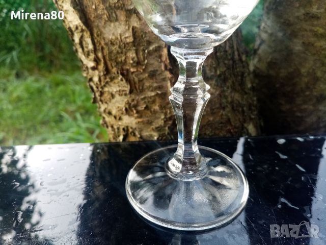Кристални чаши за ракия - 4 бр., снимка 5 - Чаши - 46062847