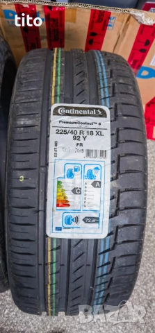 225 40 18 Continental, снимка 2 - Гуми и джанти - 54035317