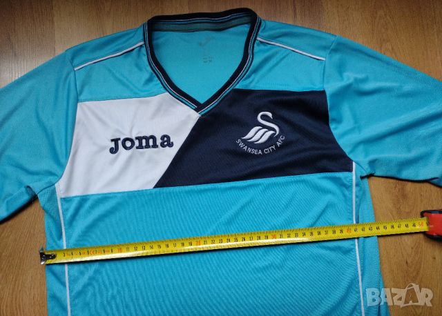 Swansea City - юношеска футболна тениска England, снимка 4 - Детски тениски и потници - 45386741