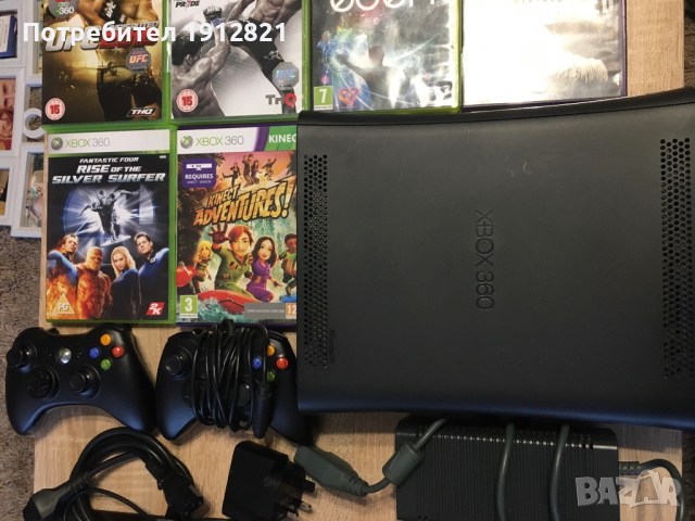 Xbox360 с Кинектик + 14бр. игри Бонус!  , снимка 7 - Xbox конзоли - 44941606