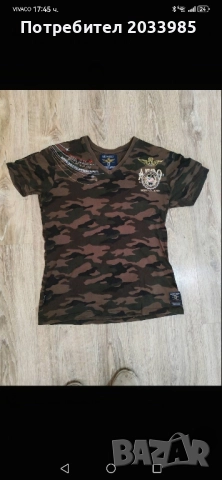 Камуфлажна тениска Magnum, снимка 3 - Тениски - 51869195