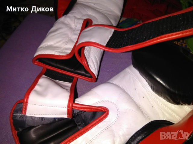 PRIDE SPORT Ultimate choise Ръкавици за бокс маркови нови 16 Oz eстествена кожа Quatro Rex пълнеж , снимка 8 - Бокс - 52053454